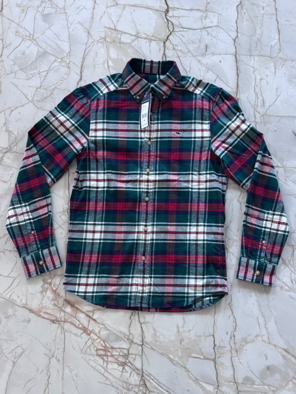 NWT Vineyard Vines Men's flannel shirt